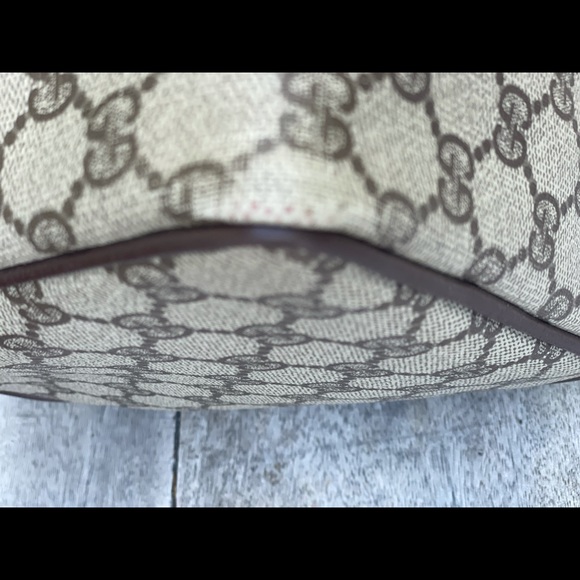 Authentic Gucci Vintage Boston Bag Sherry Line - Picture 9 of 13